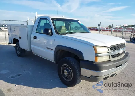 2003 Chevrolet Silverado 2500Hd Work Truck from USA, damaged, VIN 1GCHC24U53E340643